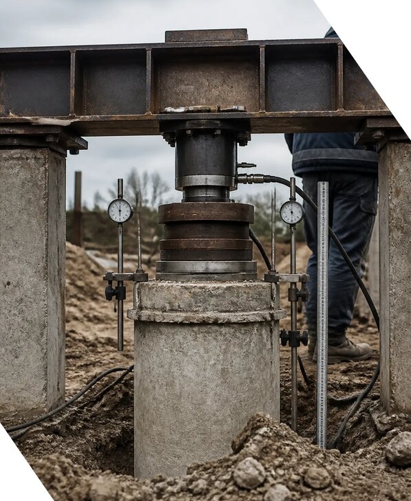 Испытание свай на несущую способность сооружений в Оренбурге