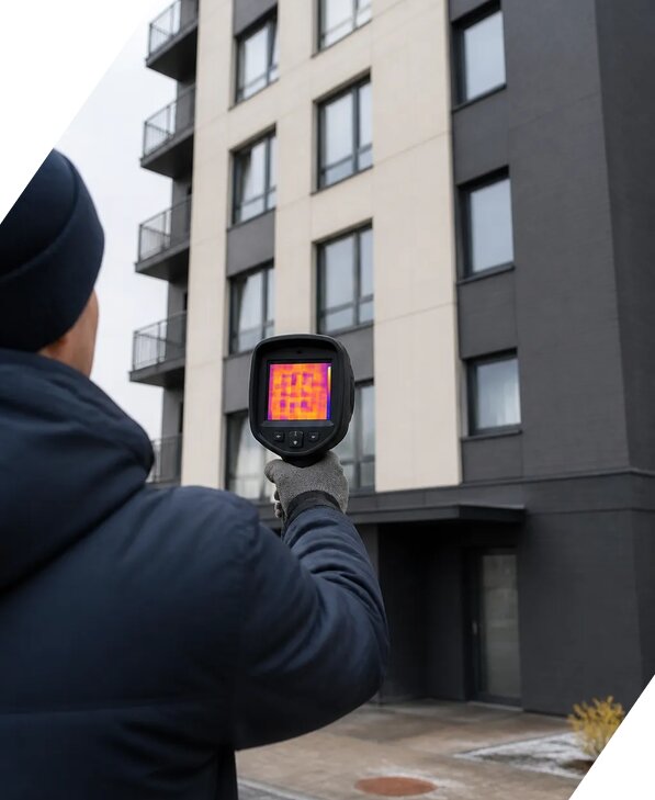 Тепловизионное обследование зданий в Оренбурге от 5085 р. | ЭкспертизаРоссия